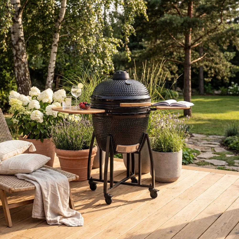 Habanero kamado 55 cm, svart